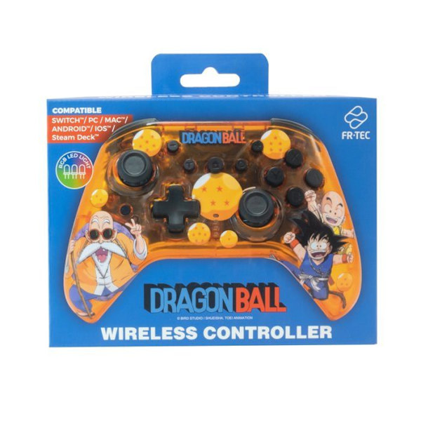Just For Games Gamepad Dragon Ball-controller til Nintendo Switch Multifarvet