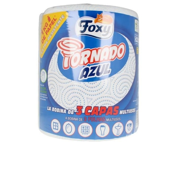 FOXY - Foxy Tornado Azul Multi-Use Bobina 3 Capas 1 Kg
