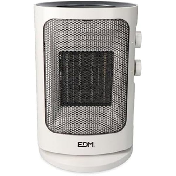 Pystykuumennus - EDM - 1000-1500 W - Hellettävä - Harmaa - Kompakti Flerfärgad