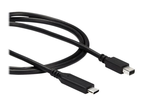 USB-C til Mini DisplayPort 4K 60 Hz adapterkabel - STARTECH - 1 m - Sort