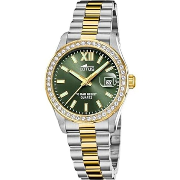 Montre LOTUS Freedom Collection 18978/2 Bicolore - Stål - Kvarts - Vandtæt 3 Atm - Mineralglas - Analogisk Två tonig