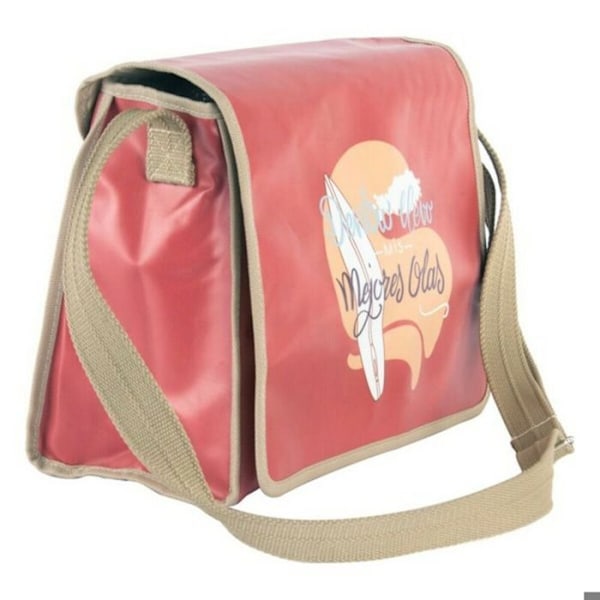 Saccos med axelrem - DKD Home Decor - Olas Surf - Polyuretan - Blå/Orange - 35x13x26 cm blå/orange