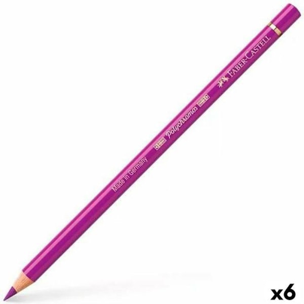 Färgpenna - Faber castell oljig krita - 110134 - crimson polykrom färgpenna