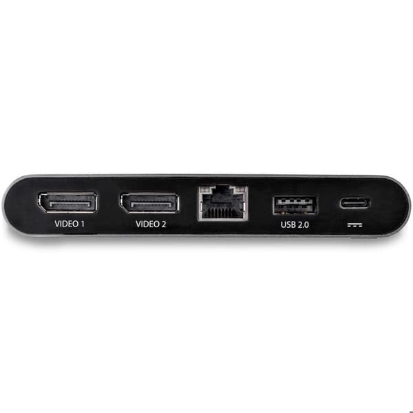 StarTech.com USB Type-C Dockingstation med dobbelt DP 4K-display til bærbar computer - PD 3.0 100 W (DK30C2DAGPD)