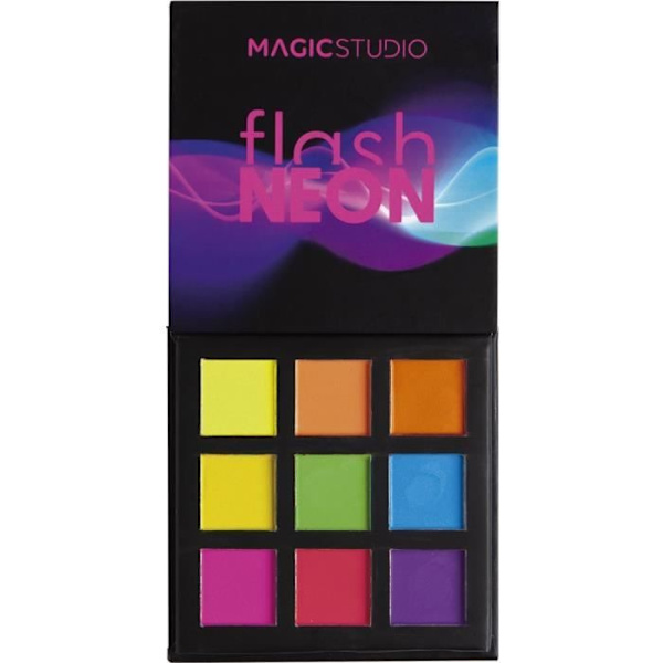 9 Flash Neon Multi Eyeshadow Palette