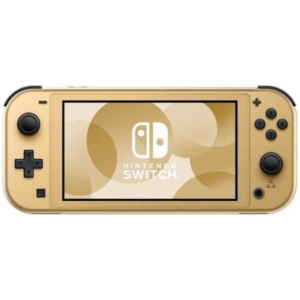 Nintendo Switch Lite bärbar konsol • Hyrule Limited Edition + 12 månaders NSO-prenumeration med tilläggspaket (kod)