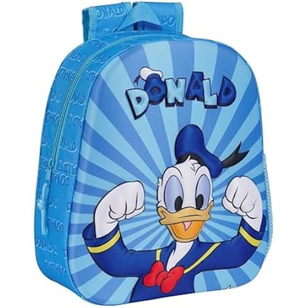 Reppu - SAFTA - DONALD - 3D-muotoilu - Mukautuva vaunuun - Mukava ja monipuolinen Blå