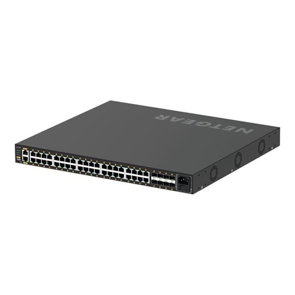 Switch Ethernet - NETGEAR - GSM4248P - 40 porte Gigabit - PoE+ 480W - Rackable