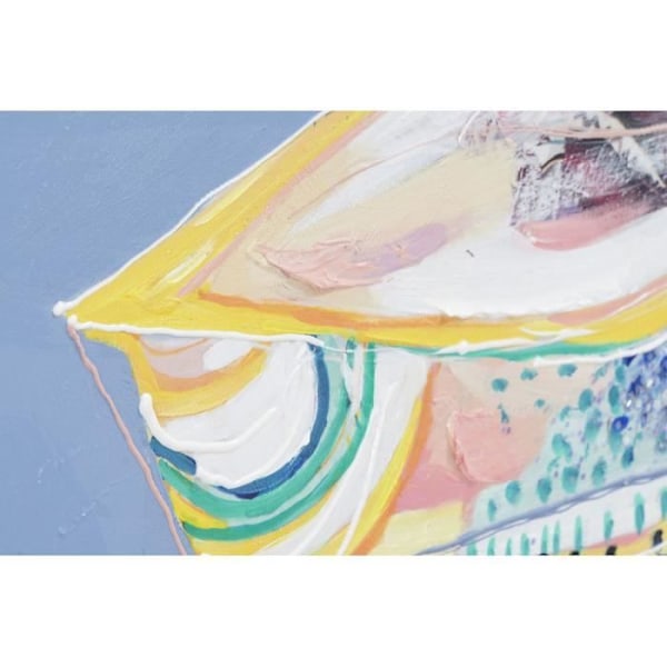 Kehys DKD Home Decor Canvas Maljakko (2 kpl) (80 x 2,8 x 80 cm)