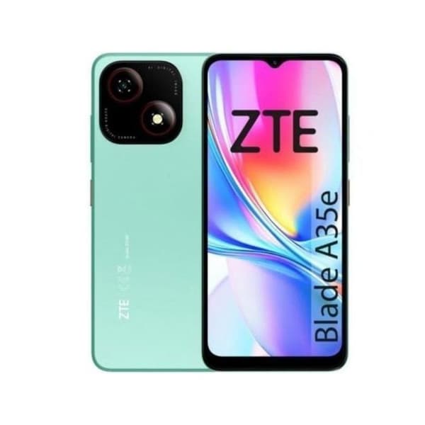 Smartphone - ZTE - Blade A35E - 32GB - 2GB RAM - Grøn - Dobbelt SIM