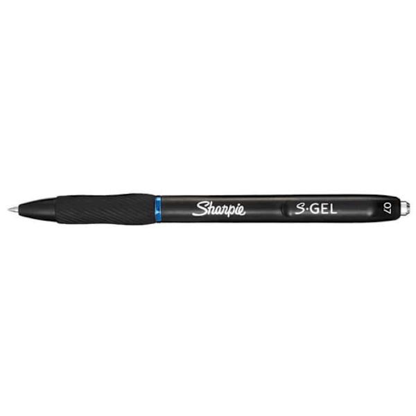 Gel pen - SHARPIE - S-GEL - Medium point - Blue - 0.7 mm Blå