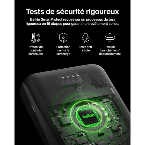 Ulkoakku - BELKIN - 10 000 mAh - Sininen Blå