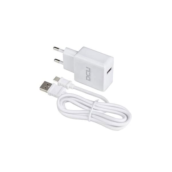 DCU TECNOLOGIC DCU-strømadapter - USB - Til smartphone, USB Type C-enhed - 120V AC, 230V AC-indgang