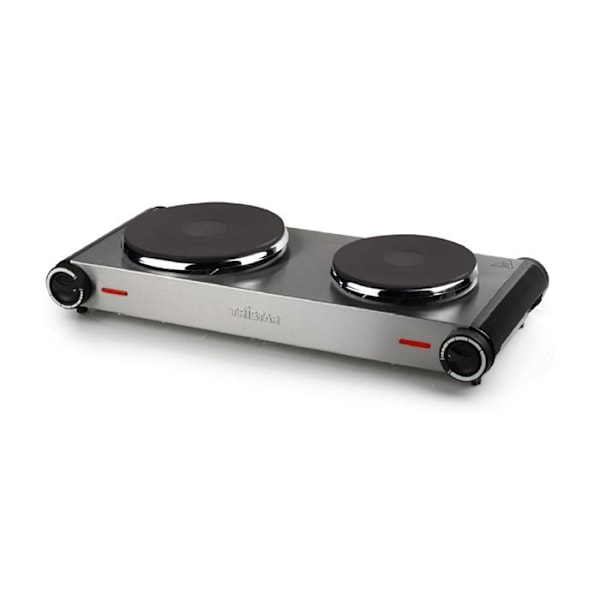 Tristar kogeplade - Dobbelt fritstående kogeplader i rustfrit stål - 2 brændere - 2500W - 2 års garanti Rustfrit stål
