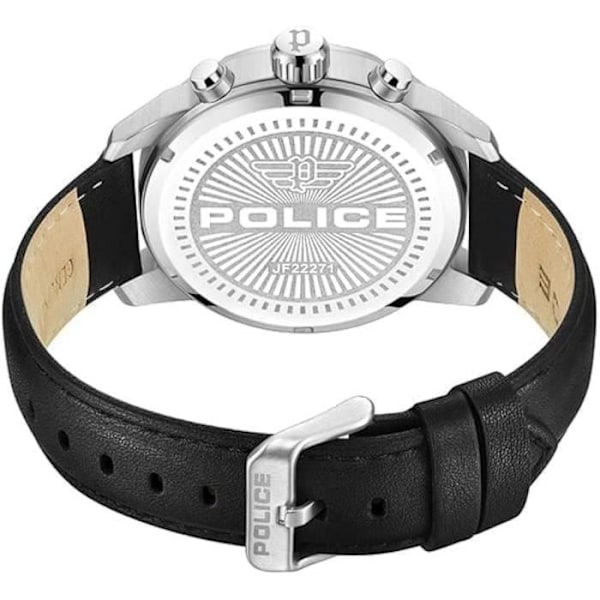 Ur - POLICE - Neist PEWJF2227101 - Mand - Quartz - Sort Læder Svart