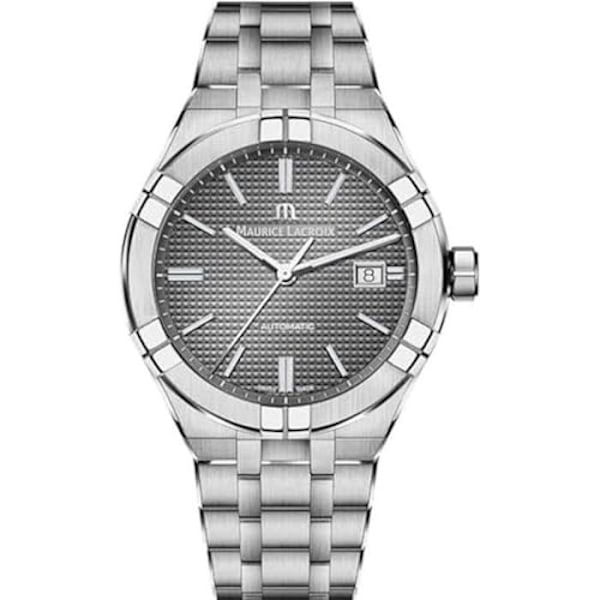 Ur - MAURICE LACROIX - Aikon - Automatisk - 42 mm - Rustfrit stål - Vandtæthed 20 ATM Flerfärgad