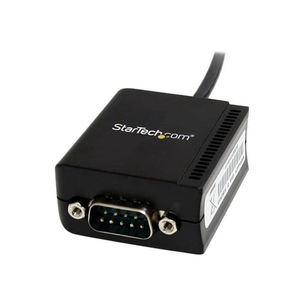 STARTECH FTDI USB til seriel RS232 1-ports adapterkabel med optisk isolering - sort