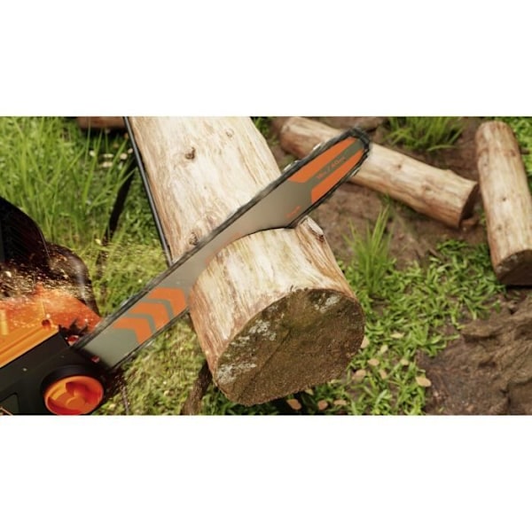 Ledningsbundet Motorsav - BLACK+DECKER - BECS2040-QS - 2000 W - 40 cm - Værktøjsfri kædestrammer