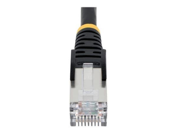 CAT6a Ethernet-kaapeli 1,5 m - STARTECH.COM - Matala ylikuuluminen - Punottu suojaus - LSZH