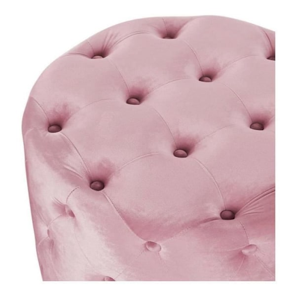 Glam-tyylinen puinen rahi, vaaleanpunainen mdf - Väri: PINK