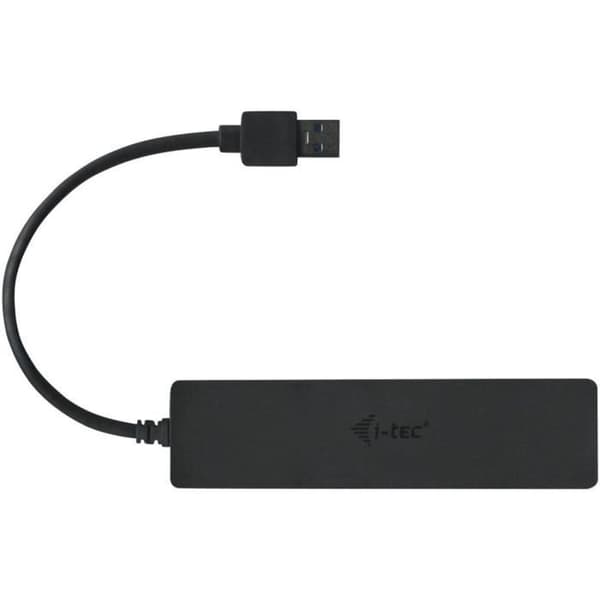 USB-hub - I-TEC - U3HUB404 - 4x SuperSpeed USB 3.0 - USB 3.0-drevet - Overstrømsbeskyttelse