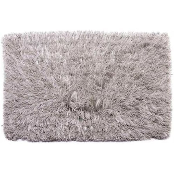 Matta - PRESENTDEKOR - Grå modell - 50 x 80 cm - Bomull - Rektangulär - Inomhus Flerfärgad