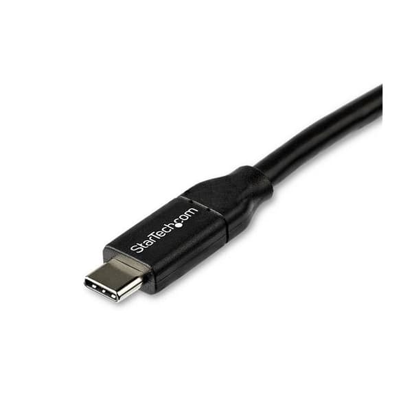 USB-C til USB-C STARTECH - Power Delivery 5A - 2m - Sort