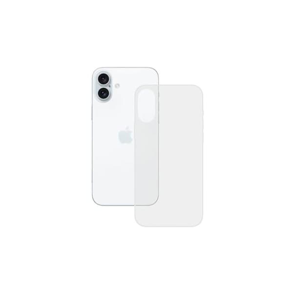 Blød skal til iPhone 16 Plus - KSIX smart your tech - Fingeraftryksresistent gennemsigtig