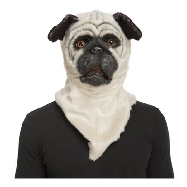Bulldog-koiran maski liikkuvalla leualla