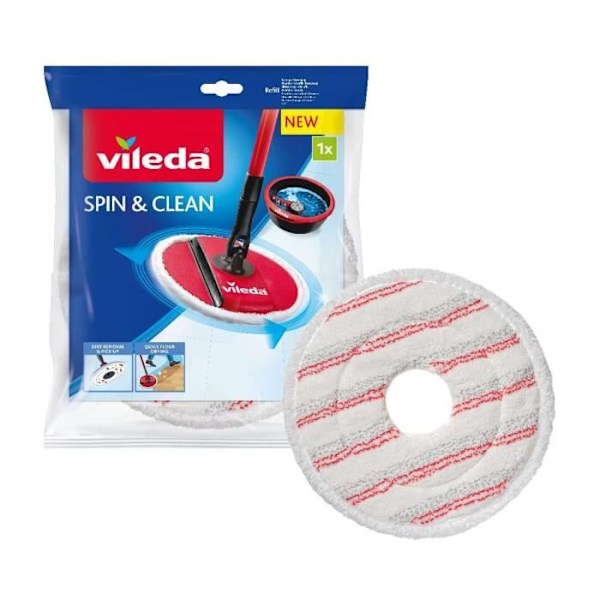 VILEDA Spin and Clean komplet refill til gulvvasker