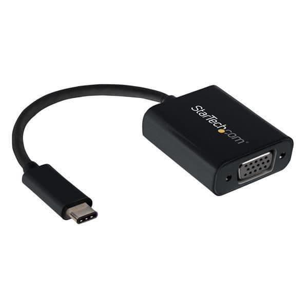 USB-C til VGA videoadapter - StarTech - CDP2VGA - 1920x1200 - Sort - Format omformer