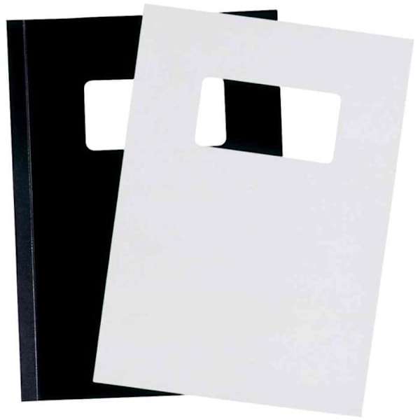 Bindemappe - HOLDBAR - A4 - 3 mm - Gennemsigtig - 50 stk. transparent