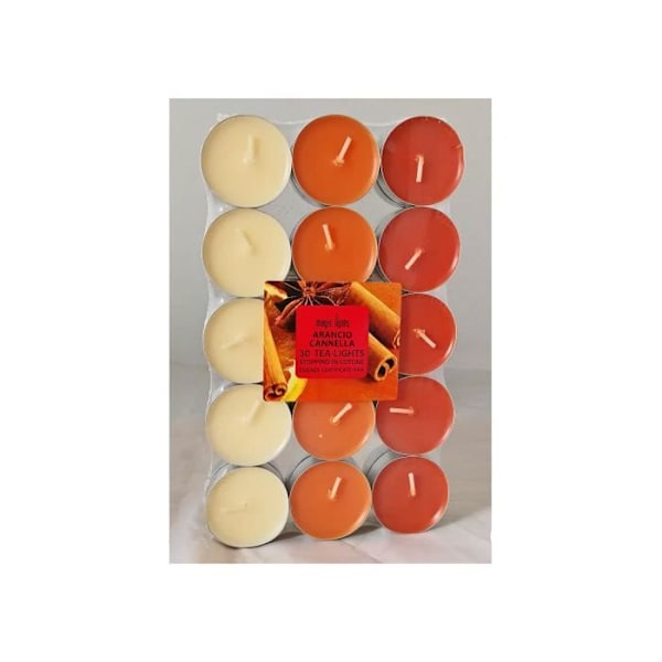 GENERISK - Doftljus Orange-Kanel 30 Uni. Magic Light
