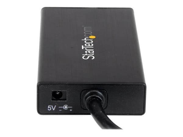 USB 3.0 - STARTECH - ST3300GU3B - 3 liitintä - Gigabit Ethernet - Alumiini