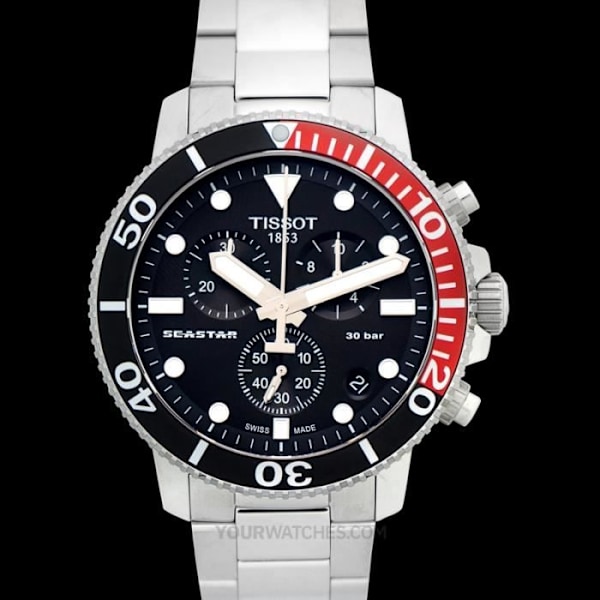 Tissot T-Sport T120.417.11.051.01 *Helt Ny* Sort Zifferblad Herreur Ægte