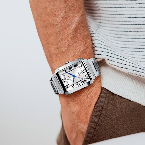 Armbandsklocka för män F20677/1 Grå
