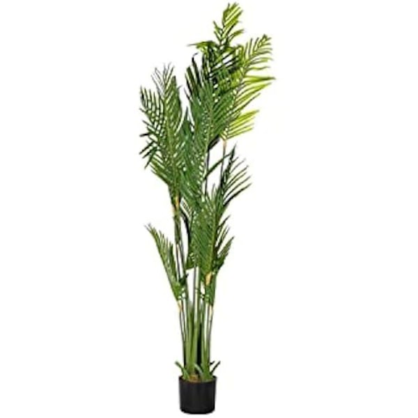 Koristekasvi - DKD HOME DECOR - Vakiomalli - Vihreä - Polyeteeni - 52x52x182 cm grön