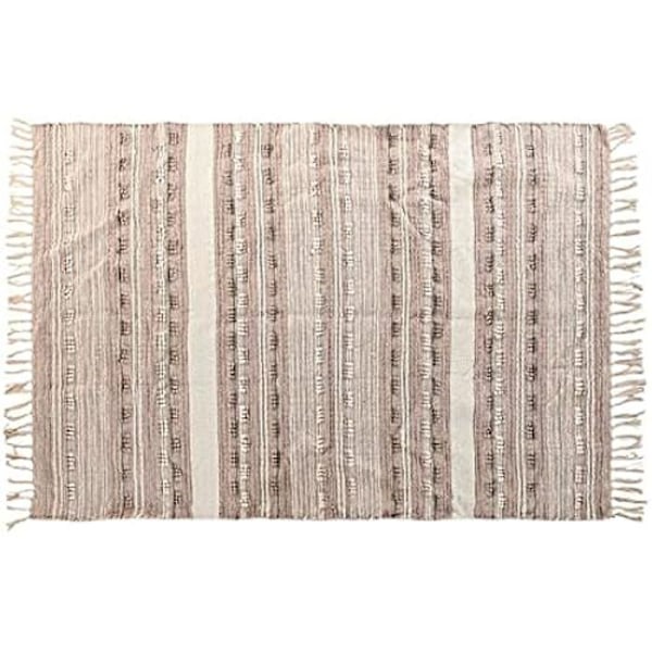 Matta - DKD HEMINNREDNING - Standard - Flerfärgad - Polyester och bomull - 18 x 48 x 32 cm Färgad
