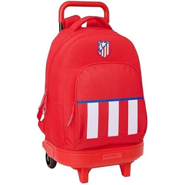 Safta ATLÉTICO DE MADRID avtagbar kompakt ryggsäck med hjul