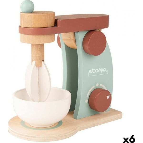 Legetøjsblender - NC - Woomax - Grøn - 10 cm - 18 cm - 6 Enheder