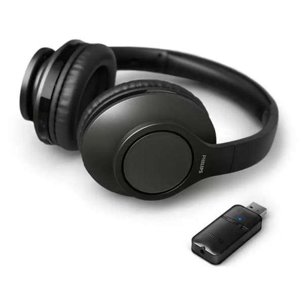 Trådløs headset - PHILIPS - TAH6206BK - Bluetooth - Aktiv støjreduktion - Sort Sort