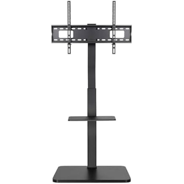 TOOQ FS2287M-B - Moon Floor Stand med höjdjustering för skärmar från 37" till 75", Färg Svart