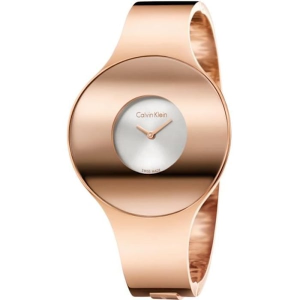 Klocka - CK CALVIN KLEIN - Mod. SÖMLÖS - Swiss Quartz - Rött guld - Silver Rött guld, silver
