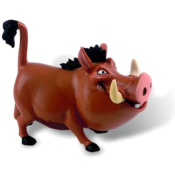 Leijonakuningas - Pumba-hahmo Multifarvet