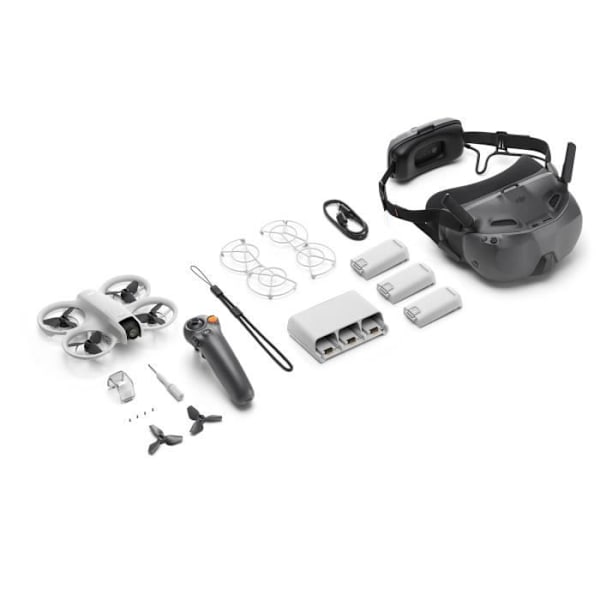 Drone - DJI - Neo Motion Fly More Combo - Immersiivinen FPV-lento - RC Motion 3 - DJI Goggles N3 - 3 akkua - Latauskeskus