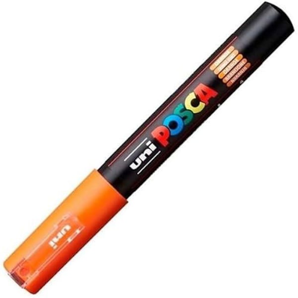 Marker - UNI-BALL - Posca 0,7 mm - Monivärinen - Hieno kärki - Pyyhimätön mångfärgad