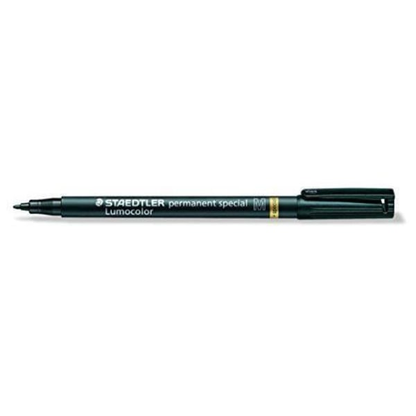Permanent tuscher - Staedtler - Sæt af 10 - Sort - Spids 1,0 mm - Unisex sort