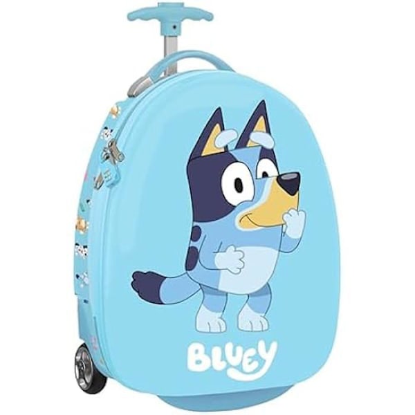 SAFTA Mjuk resväska - Sky Blue Cabin Trolley 28x23x43cm - Kombinationshänglås - 4 360° hjul Himmelsblå