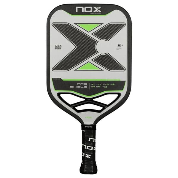 Pickleball-maila - NOX - Pro Shield - Mukavuus - Tarkkuus - Kestävyys mørkegrå
