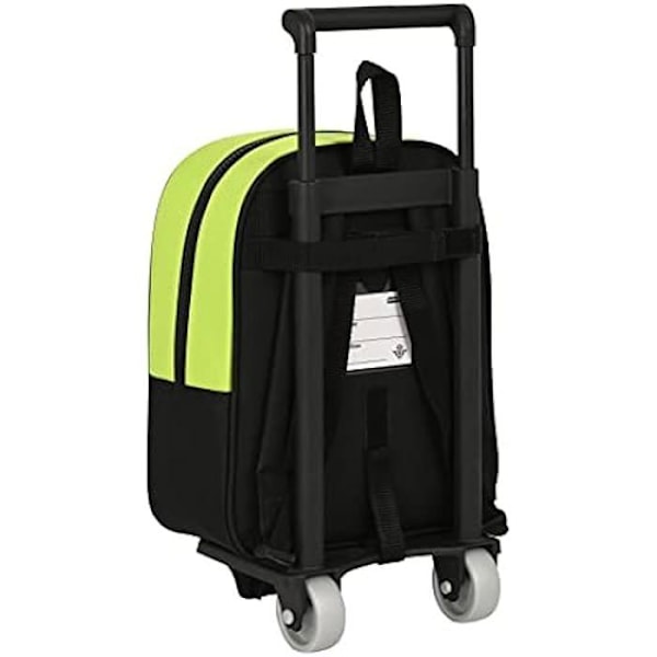 Ryggsäck - SAFTA - REAL BETIS BALOMPIE - Bekväm - Mångsidig - 22 x 10 x 27 cm Svart/limegrön, svart/lime